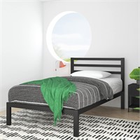 TWIN ZINUS Platform Bed Frame & Headboard