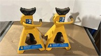 Pair of 2 ton Jack Stands