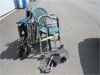 wheel chair walker basket