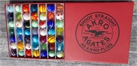 Box of Akro Agate Marbles
