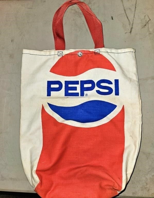 Pepsi Bag Vintage w/ Some Staining
