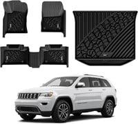 3W Mats for Jeep Cherokee 2016-21  Black