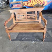 48" Antique Wood Bench
