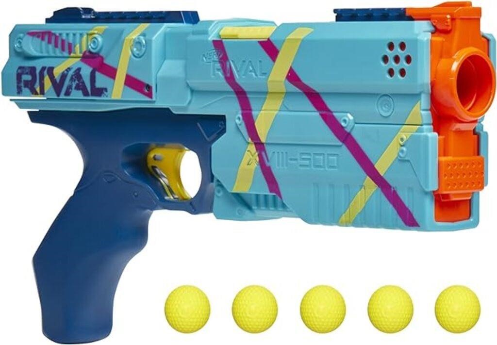 Nerf Rival Kronos XVIII-500 Blaster, Teal Color De