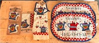 Country Kitchen Placemat/towel set New w/tags