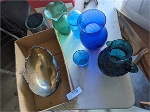 Blue Vases, & Other