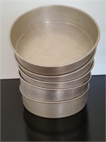 aluminum baking pans 8" dia
