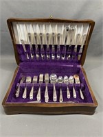 King’s Plate Mayflower Flatware Set & Chest