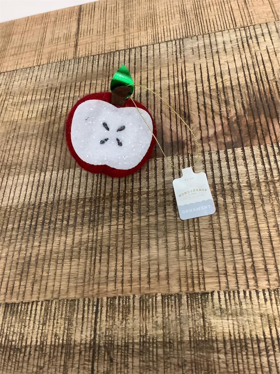 $3  WONDERSHOP Felt Apple Ornament