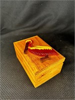 Wooden Pelican Box