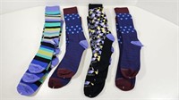 NEW Assorted Designer Philosockphy Dress Socks x10