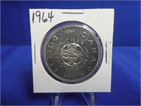 1964  Canadian Silver Dollar