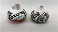 Pair of Hand Pained Vases