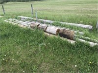 6 Power Poles (15' to 18' lengths)