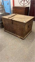 vintage wooden chest - 38x24 inches