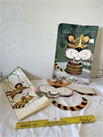 Vintage Paper Art Tuffy Tiger Decoration