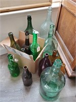 14 Various Empty Collectors Bottles