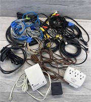 CABLES ETHERNET INSTA JACK USB AV