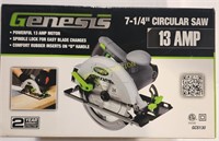 Genese 7-1/4" Sierra Circular Saw