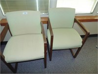 (2) Padded Office Chairs from Room #412