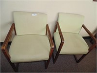 (2) Padded Office Chairs from Room #412