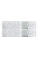 2-Pc Turkish Cotton Bath Towel Set - ENCHANTE HOME