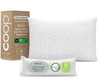 NEW $106 (Q) Cross Cut Memory Foam Pillows