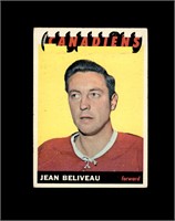 1965 Topps #6 Jean Beliveau VG to VG-EX+