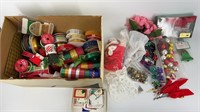 Gift Supplies and Christmas Ribbon