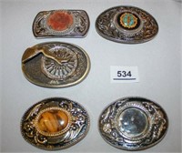 Decorative Belt Buckles(5)