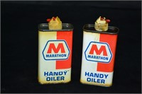 2pcs Marathon Oil 4oz Handy Oiler Cans