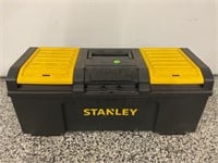 SKILLSAW SAWZA IN A STANLEY TOOL BOX WITH BLADES