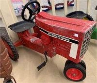 Red “International” Pedal Tractor & Wagon
