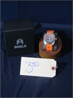 Shield Dreyer Men's Diver Strap Watch
