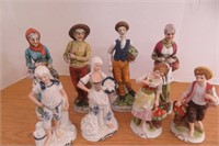 Lot of Home Decor Homco Statues