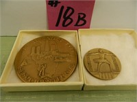 1933 Century Of Progress Medal & 1968 IH -