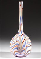 TERRY CRIDER PULLED-DECORATED STUDIO ART GLASS