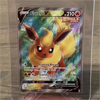 Full Art Flareon V Pokemon Card