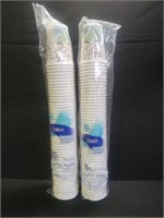 2 sleeves of Dixie perfect touch cups