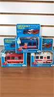 Lot of 3 Wonderful Mercedes Van Emergency Trucks