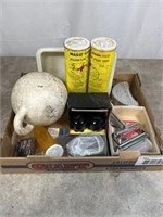 Assortment of vintage fishing equipment