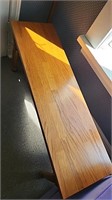 Wood table or bench 3 1 / 2 ft