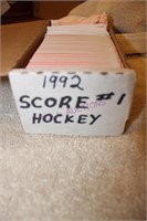1992 Score Hockey Cards