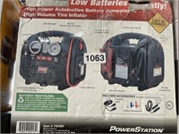 JUMPSTARTER AND TIRE INFLATOR RETAIL $180