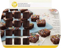 Wilton Bite-Size Brownie Squares Mold, 24-Cavity