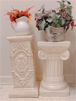 Set of Two Decorative Pillars