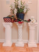 Set of Decorative Pillars