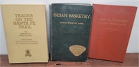 3 Indian books - Indian basketry, Among the