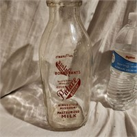 Bondurant's Palace Bakery Kirksville Milk Bottle
