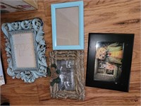 Lot of four photo frames, 4 x 6